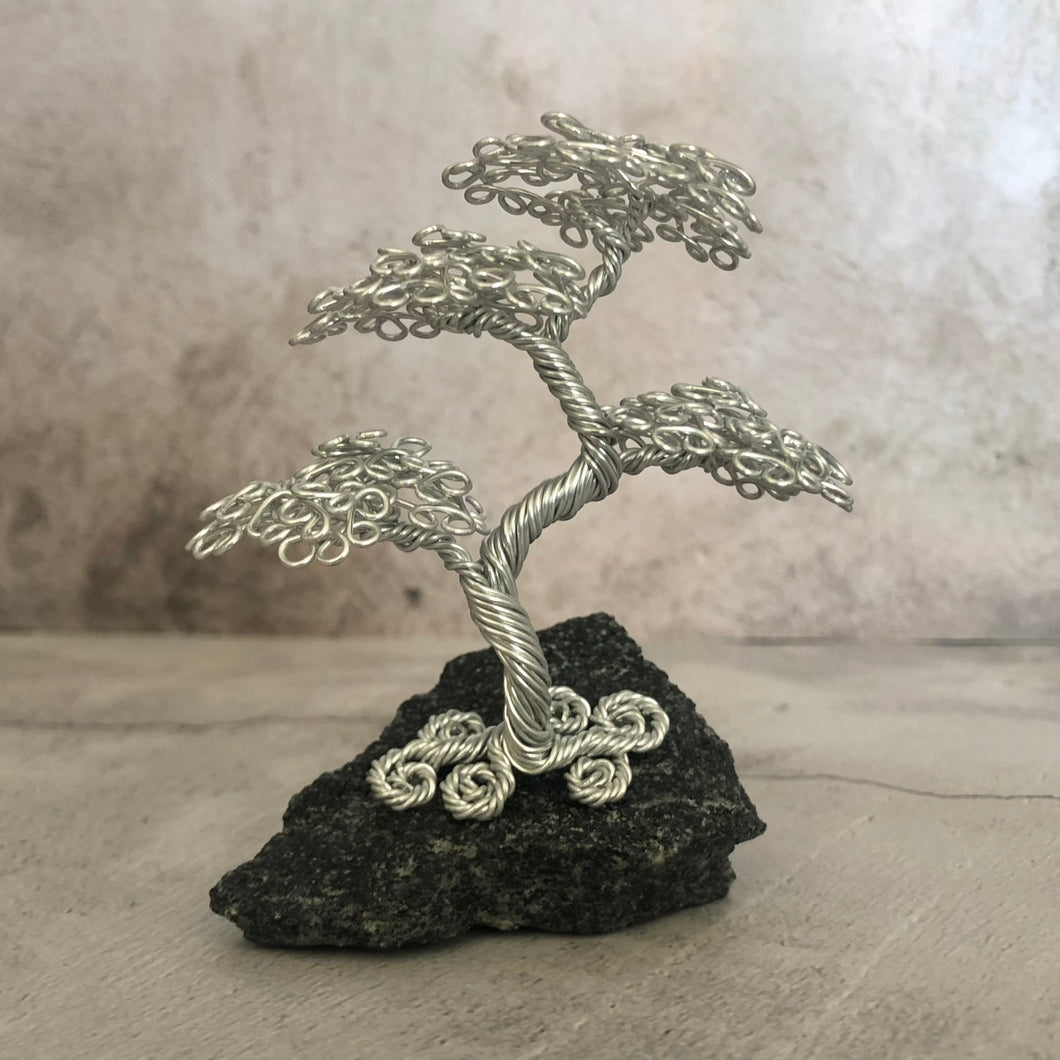 Miniature Silver Bonsai